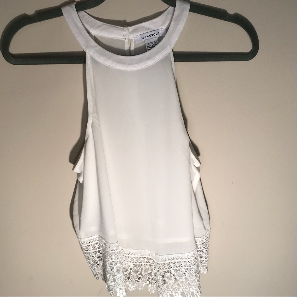Urban Outfitters White Tank Top